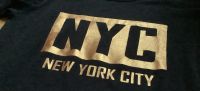 H&M Pullover 170, 164 Feinstrick schwarz gold New York City Schwerin - Schelfstadt Vorschau