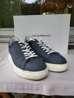 Emporio Armani Sneaker. Gr.9.made in EU. Blau Leder. Stuttgart - Stuttgart-Mitte Vorschau