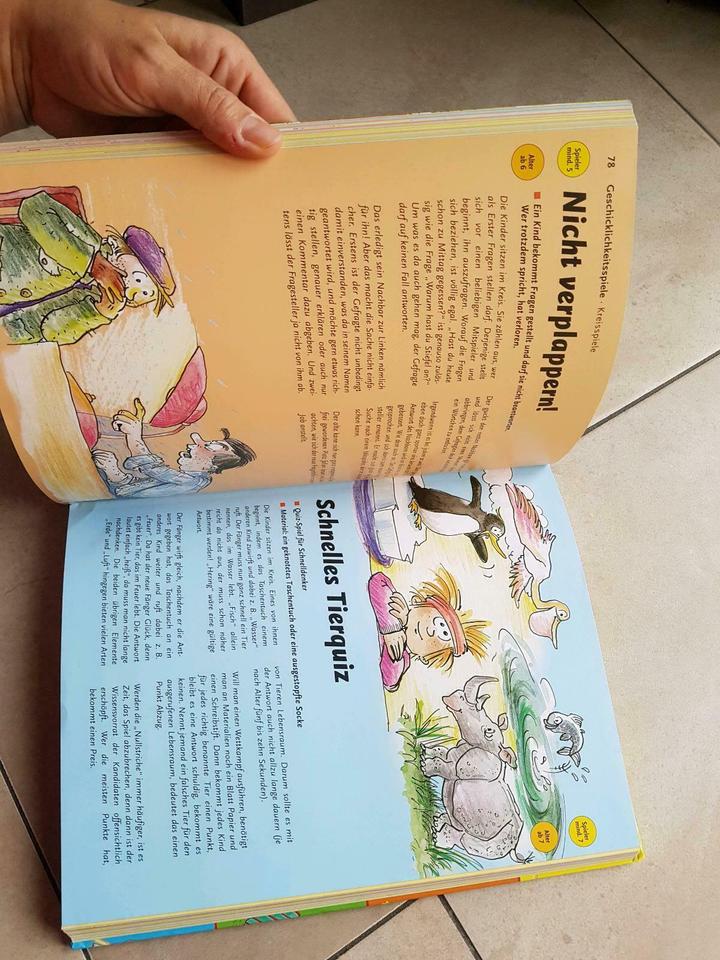 Buch, Spielebuch für Kinder, neuwertig in Eschenbach