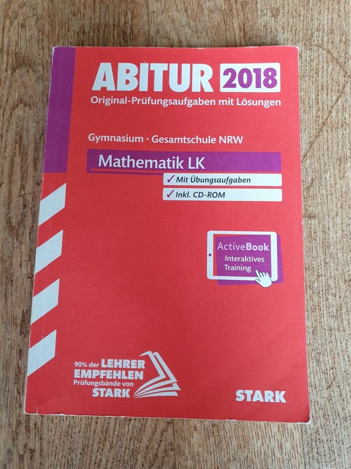 Abitur Mathe LK NRW, Prüfungsaufgaben Lösungen, Stark in Aachen