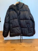 schwarzer Pufferjacke Oversize Baden-Württemberg - Rielasingen-Worblingen Vorschau