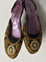 Vintage Prada Ballerina Sandalen / Pantolette Sachsen-Anhalt - Dessau-Roßlau Vorschau