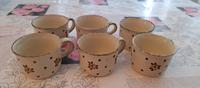Tasse Tassen handgemalt DDR Keramik Steingut Sachsen - Dahlen Vorschau