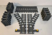 Lego Schienen Set Gerade Weiche Kurve Zug Eisenbahn City Stadt Nordrhein-Westfalen - Kranenburg Vorschau