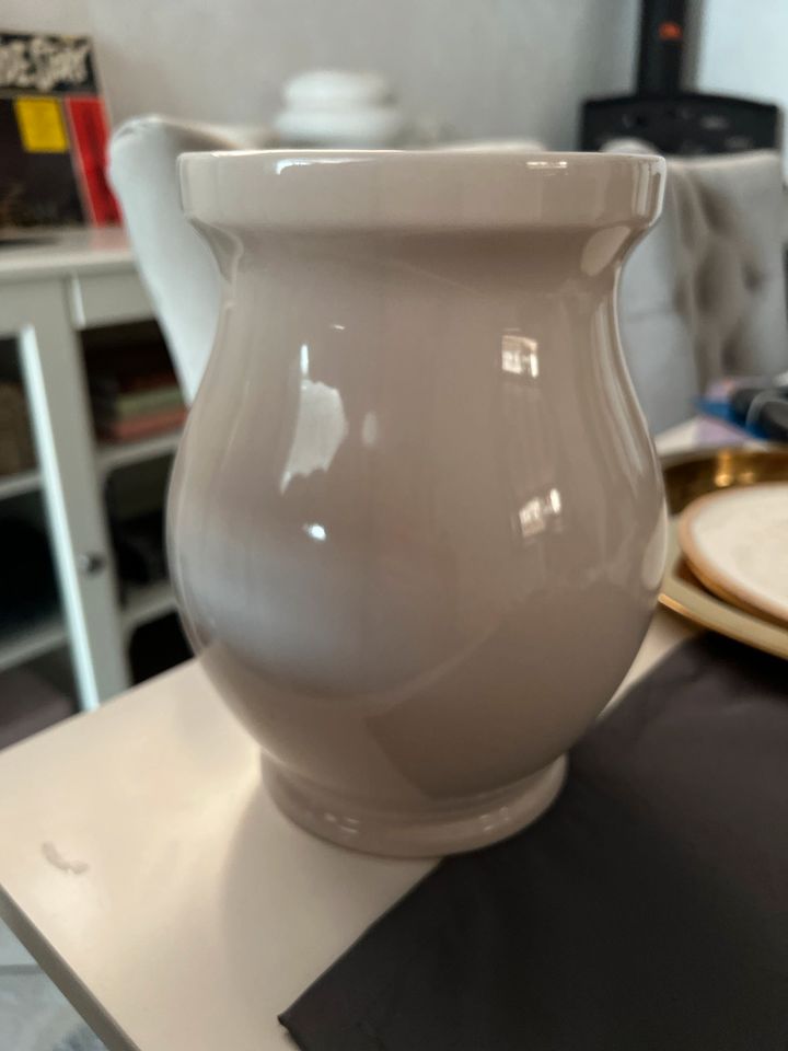 Ikea Vase beige boho Keramik in Kerpen