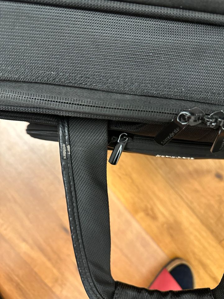 Samsonite Pilotenkoffer / Trolley schwarz inkl Laptopfach in Barbing