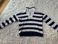 Gestreifter Strickpullover mit Reißverschluss Bayern - Neudrossenfeld Vorschau