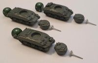 Flames of War - 3 Shermans + U. S.-Würfel - Tabletop Rheinland-Pfalz - Bingen Vorschau