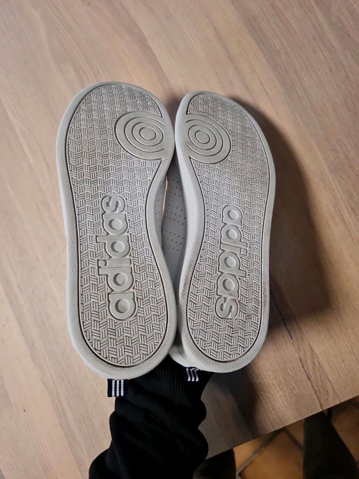 Schuhe Sneaker Adidas weiß Größe 8 1/2 in Jülich