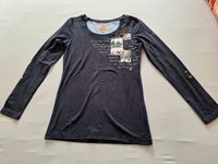 Damen Shirt, schwarz mit Frontdruck – Gr. 36, Marke: Soccx Sachsen - Plauen Vorschau