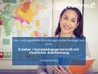 Erzieher / Sozialpädagoge (m/w/d) mit staatlicher Anerkennung | Brandenburg - Zehlendorf  Vorschau