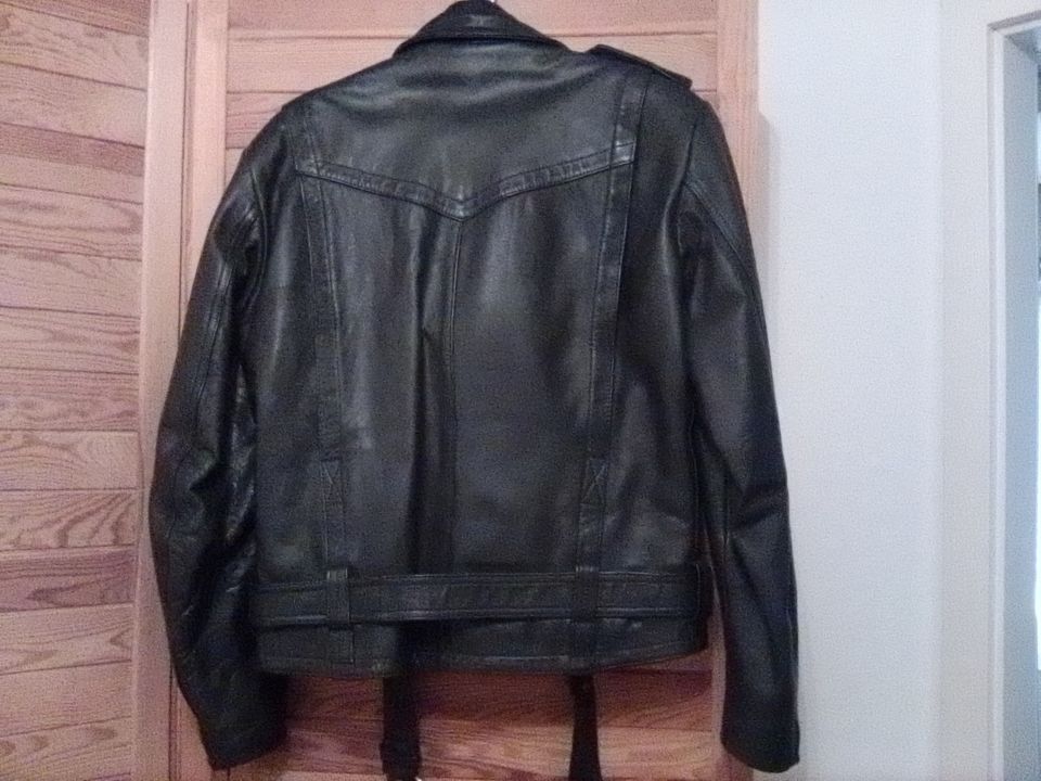 Biker / Custom Lederjacke von Polo im Top Zustand, Größe 48 in Hofheim am Taunus