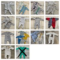 Baby Kleidung Pyjama Strampler Schlafanzug 56 62 68 74 80 Hessen - Groß-Gerau Vorschau