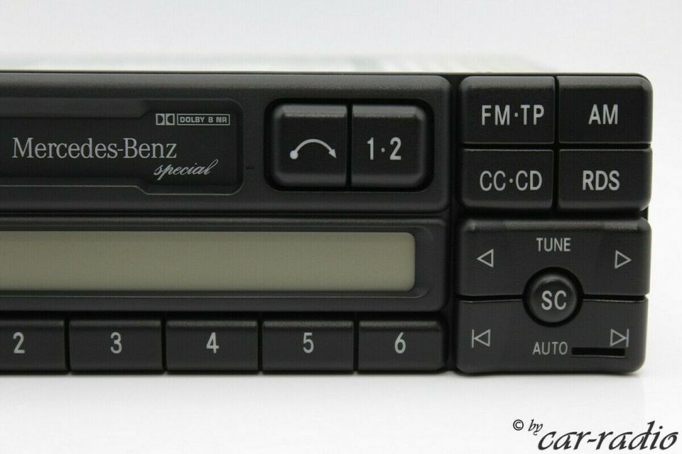 Original Mercedes Special BE2211 Becker Radio 1-DIN Kassette RDS in Gütersloh