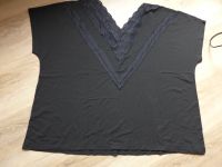 T Shirt Gr 54-56 Ulla Popken Schwarz mit Spitze neuwertig Nordrhein-Westfalen - Borken Vorschau