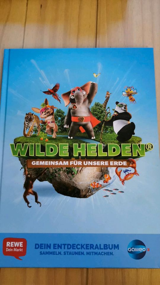 AB 3 CENT - REWE - WILDE HELDEN - Aufkleber und Karten in Mellingen