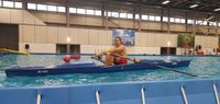 Fun Trainer sportliches  Ruderboot mit Rollsitz Mecklenburg-Vorpommern - Warin Vorschau