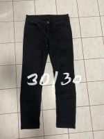 Schwarze Jeanshose Größe 30/30 Gerbstedt - Welfesholz Vorschau