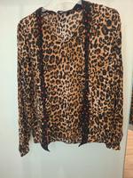 Set Oui Bluse Viskose Leo Animal Print Leopard beige 40 Hessen - Wiesbaden Vorschau