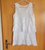 Italy Kleid, Bohoo , Weiß mit Stickerei Gr. 40 Leipzig - Leutzsch Vorschau