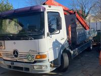Mercedes Benz Atego pritsche mit Ladekran, Fassi F60 Hessen - Oestrich-Winkel Vorschau