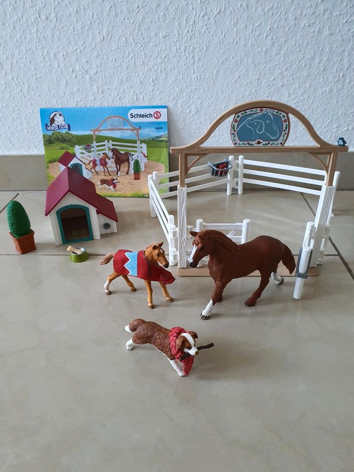 Schleich Horse Club 42458 Hannahs Gastpferde mit Hündin Ruby in Ratingen