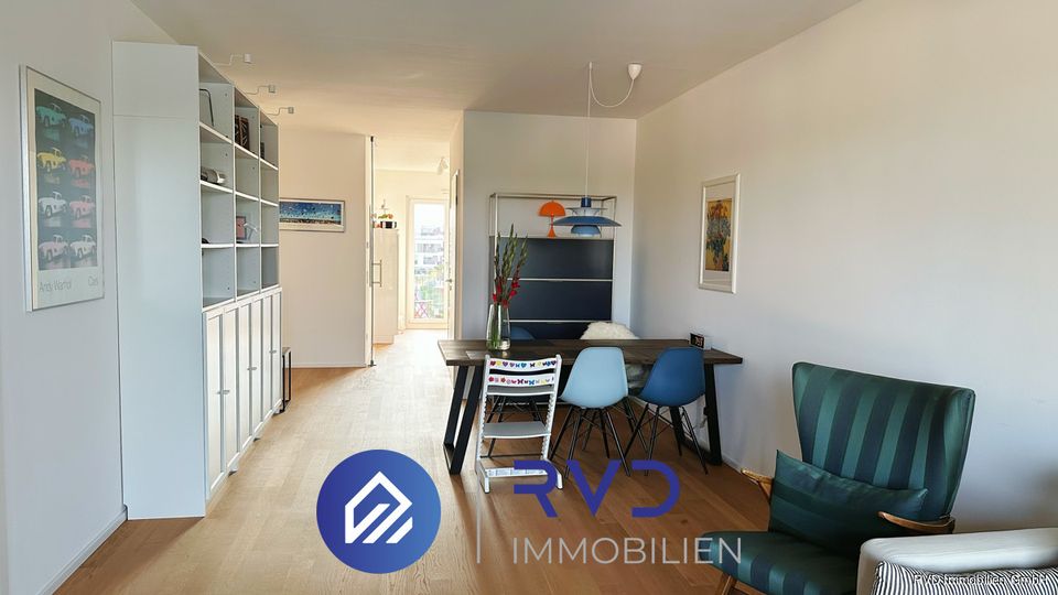 exklusive 3-Zimmer Wohnung in Heerdt mit zwei Balkonen und Tiefgaragenstellplatz in Düsseldorf