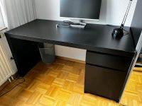 Ikea Malm Schreibtisch schwarz mit Aufbewahrung München - Moosach Vorschau