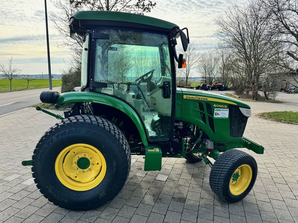 John Deere 4066 R Schlepper Kabine Klima HU 11/25 Kommunaltraktor in Weidenbach