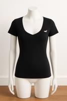 NEU Hollister Co. T-Shirt schwarz Gr.XS V-Ausschnitt Baumwolle Hessen - Gernsheim  Vorschau