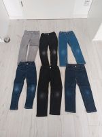 Set 6 Jeans H&M Größe 122 Niedersachsen - Westergellersen Vorschau