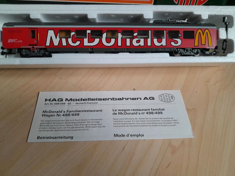 HAG MC DONALDS  SPEISEWAGEN NR 499 UNBESPIELT in Bielefeld