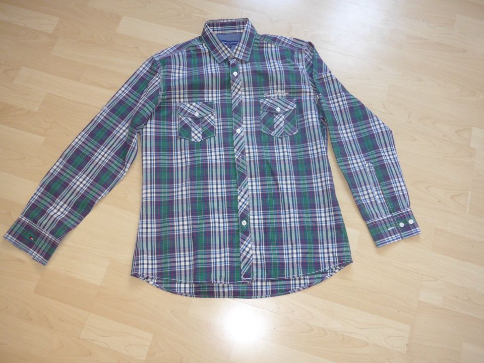 Herrenhemd Gr. M-L Tommy Hilfiger, Kariert, Neu in Hilden