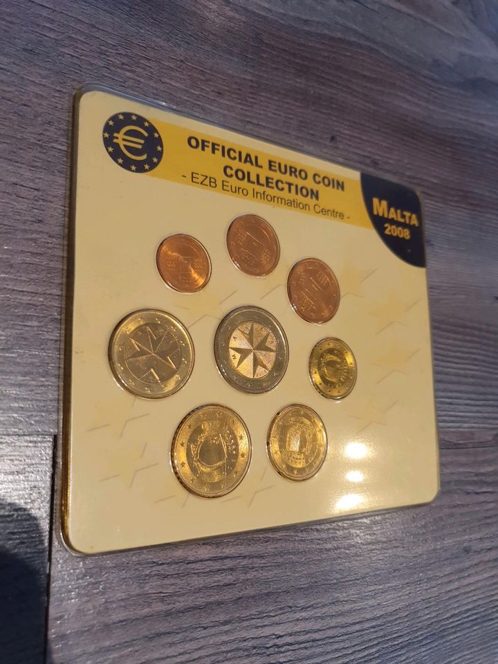 Malta 2008 Official Euro Coin Collection in Berlin