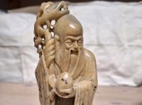 Naturstein/ Jade?  Figur China 1 mit Sockel Niedersachsen - Burgwedel Vorschau