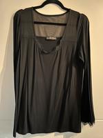 Langarm Shirt Melrose 44/46 schwarz Niedersachsen - Loxstedt Vorschau