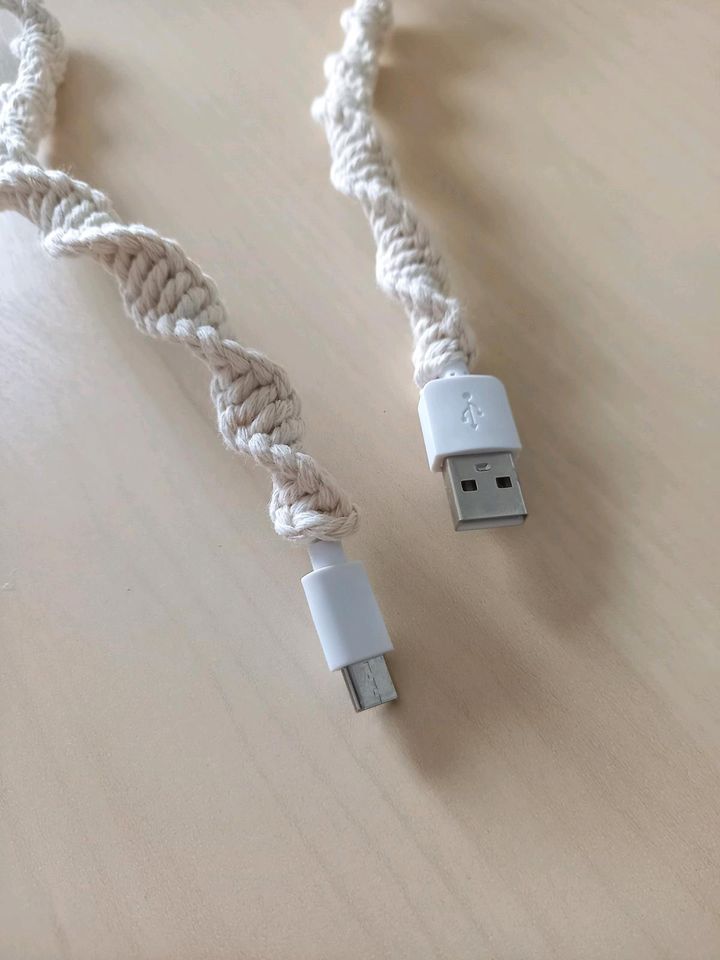 Ladekabel Makramee für Handy, iPad in Werl