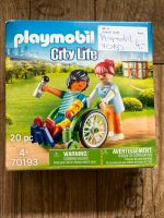 Playmobil City Life 70193 Rollstuhlfahrer und Krankenschwester Niedersachsen - Zetel Vorschau