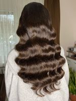 55-60 cm 140 Gramm CLIP IN EXTENSIONS indisches remy Echthaar Nordrhein-Westfalen - Moers Vorschau