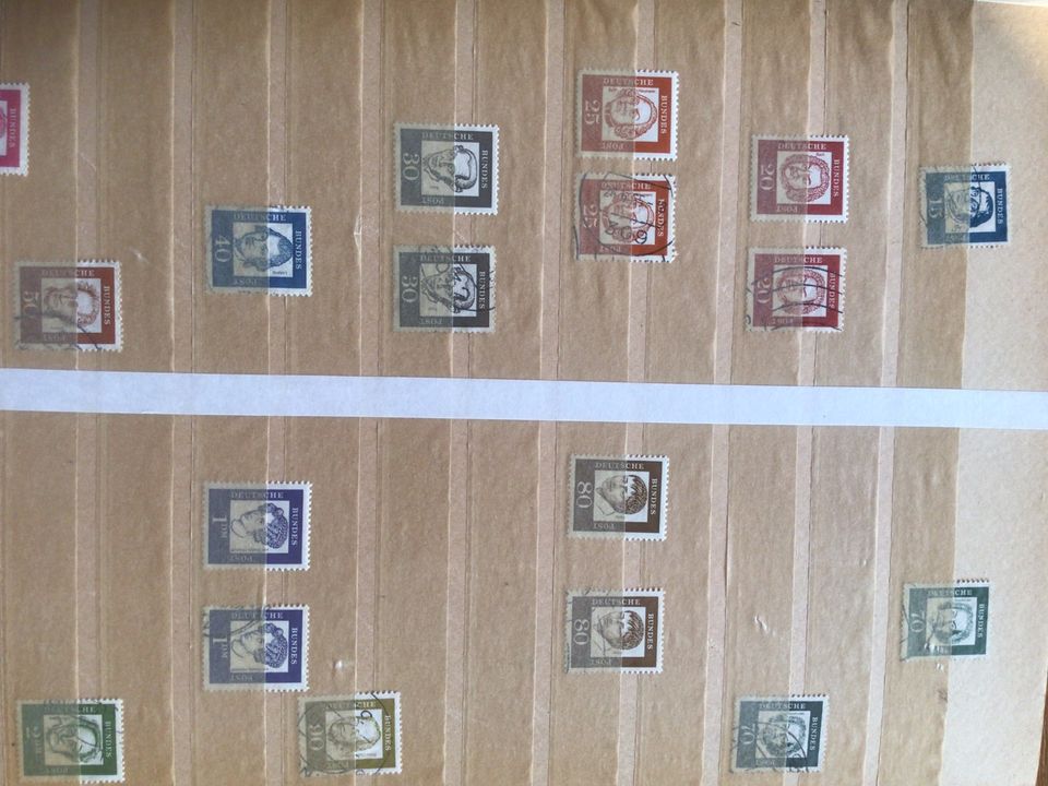 Briefmarkensammlung  BRD in Cuxhaven