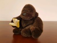 Gorilla mit Banane Stofftier 80er Kuscheltier Plüschtier Hannover - Vahrenwald-List Vorschau