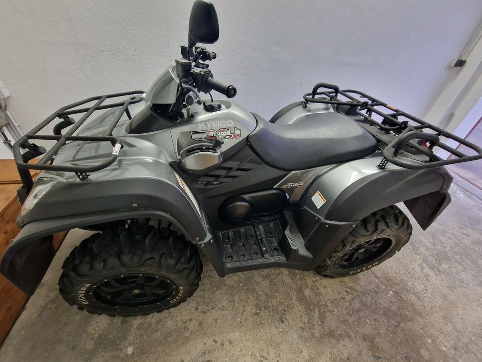 Kymco MXU 500 DX 4x4 LOF + Zubehör in Wittichenau