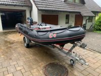 Schlauchboot Bombard C4 mit Yamaha 30 PS, Trailer und Zubehör Baden-Württemberg - Friedrichshafen Vorschau