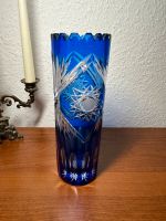 2 Kristall Bleikristall Kobaltblau Vasen Vintage Brandenburg - Schwedt (Oder) Vorschau