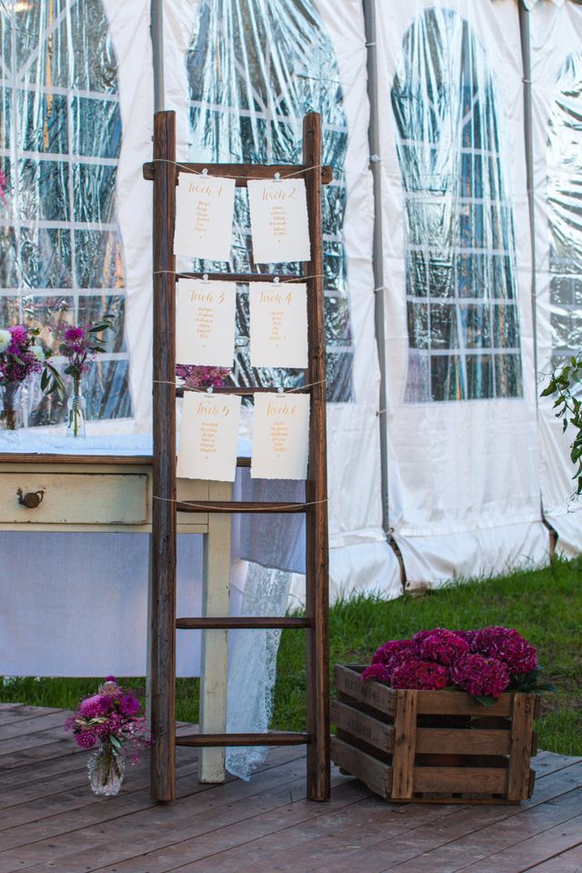 LEIHEN | Willkommensschild | Staffelei | Leiter | Hochzeit in Kappelrodeck