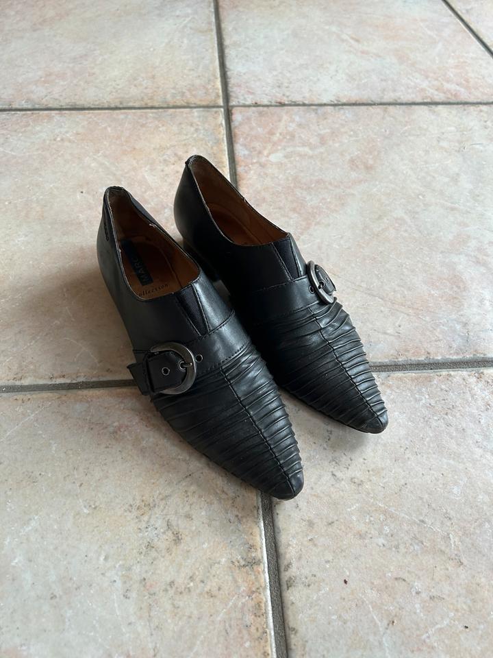 Marc Collection Schuhe/Slipper 38, schwarz, echtes Leder in Neumünster