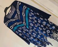 Tolle Sheego Strickjacke lang Marine Style Anker  Gr.46 48 Bayern - Heroldsberg Vorschau