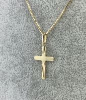 ✅ Venezianerkette | Kreuz | Anhänger | Kette | 18K / 750 Gold ✅ Dresden - Striesen-Süd Vorschau