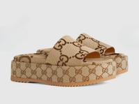 Gucci Damenpantolette mit Plateausohle Nordrhein-Westfalen - Bottrop Vorschau