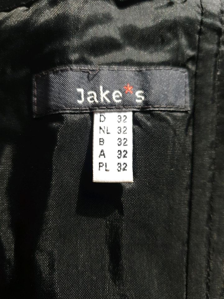 Kleid Jake's Gr. 32 schwarz festlich trägerlos Jugendweihe in Falkensee